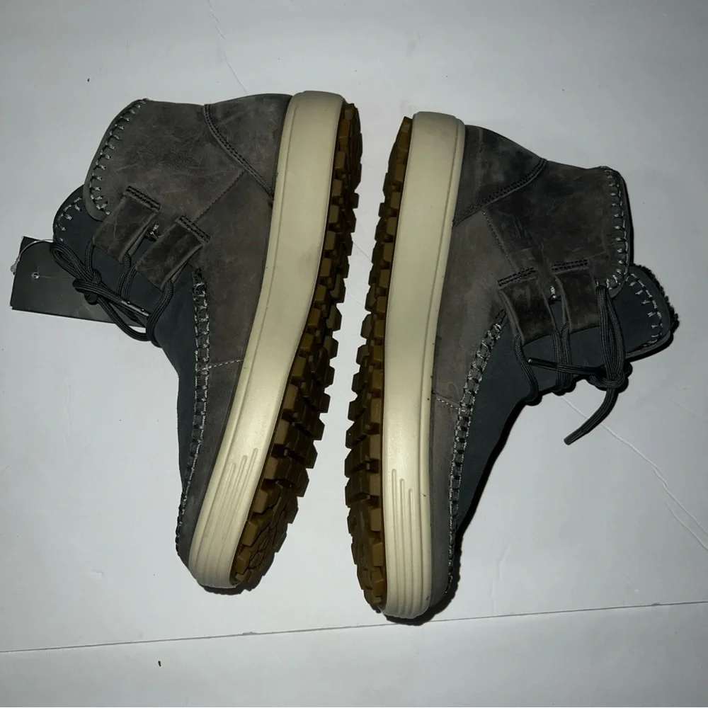 ECCO Women’s Gray Casual Shoes Size 9 - Picture 3 of 7